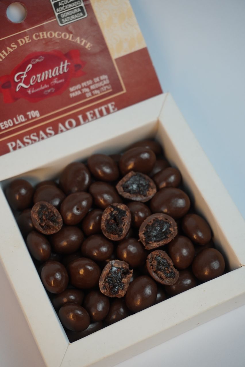 Produto Zermatt Passas ao Leite